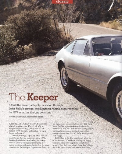 1971 Ferrari 365 GTB4 Berlinetta Scaglietti