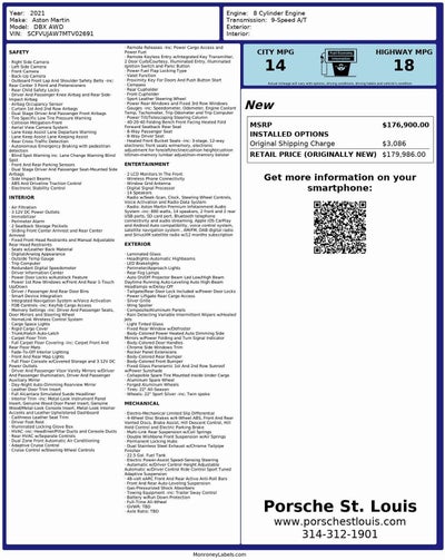 2021 Aston Martin DBX Base