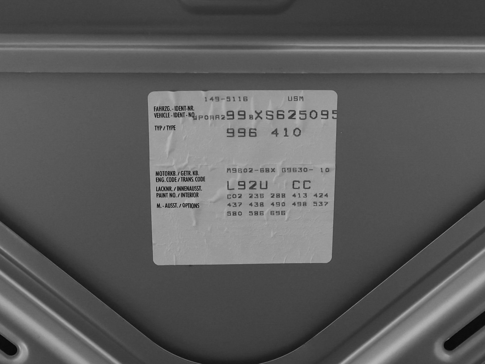 1999 Porsche 911 Carrera Carrera 4