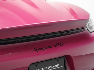 2024 Porsche 718 Spyder RS