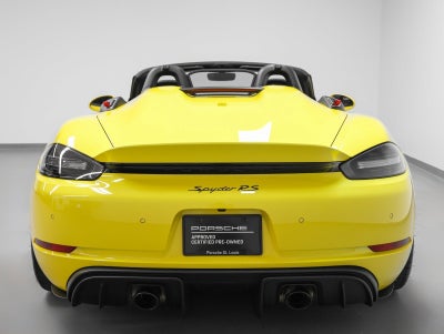 2025 Porsche 718 Spyder RS