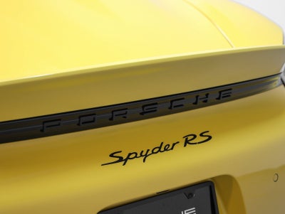 2025 Porsche 718 Spyder RS
