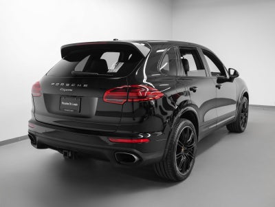 2018 Porsche Cayenne Platinum Edition