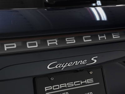2019 Porsche Cayenne S