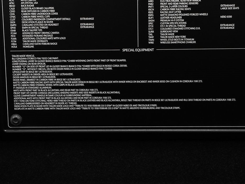 2024 Ferrari 296 GTS Tailor Made