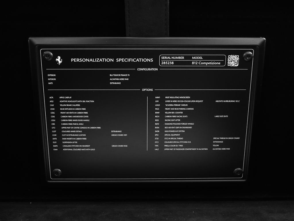 2022 Ferrari 812 Competizione Base