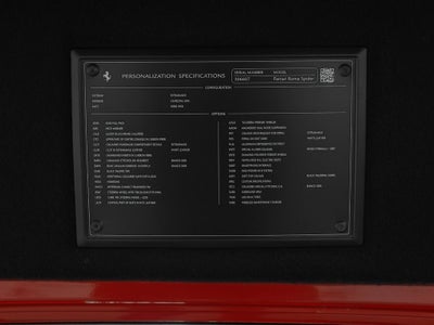 2024 Ferrari Roma Spider Base