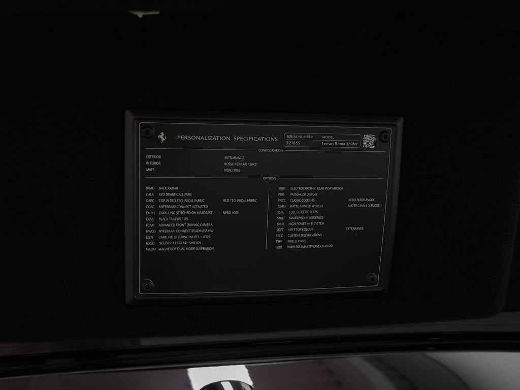 2025 Ferrari Roma Spider Base