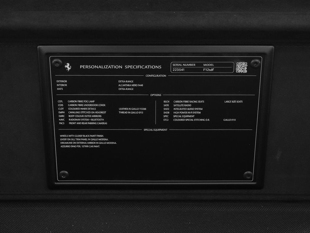 2017 Ferrari F12tdf Base