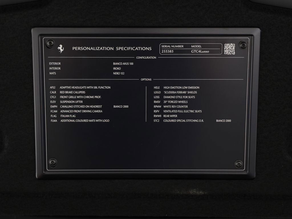 2020 Ferrari GTC4Lusso V12