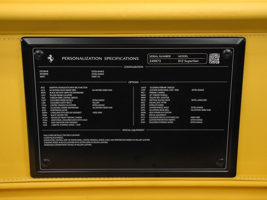 2020 Ferrari 812 Superfast Base