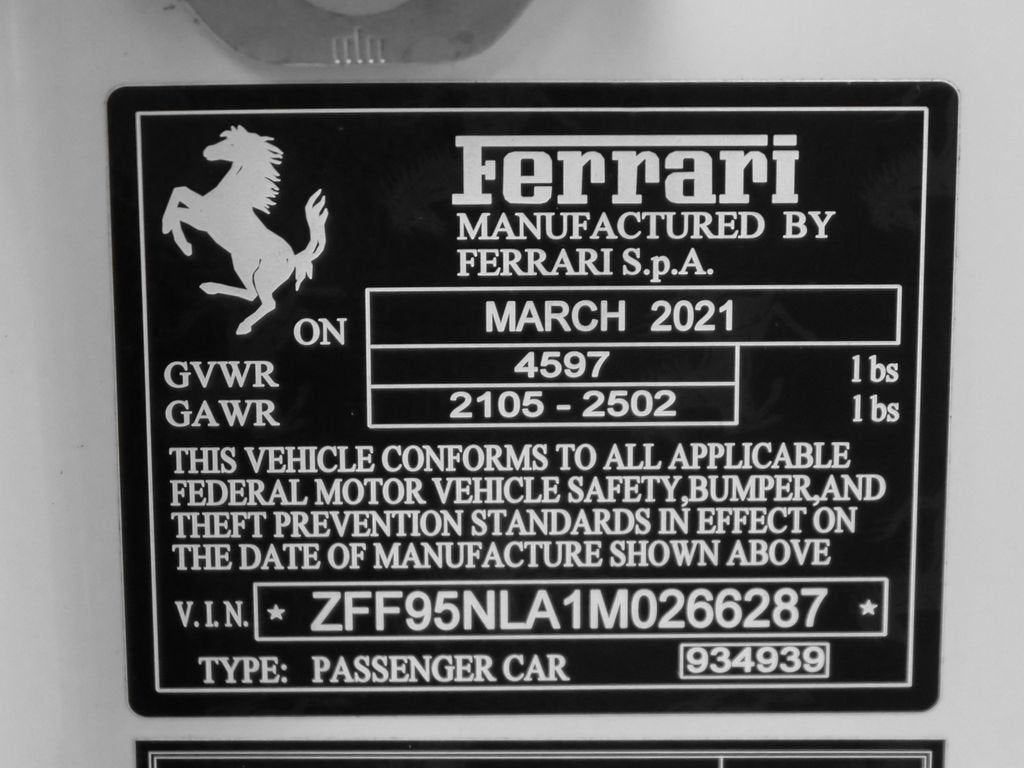 2021 Ferrari SF90 Stradale Base