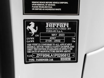 2023 Ferrari SF90 Stradale Base