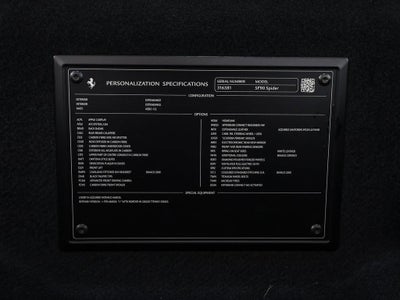 2025 Ferrari SF90 Spider Base