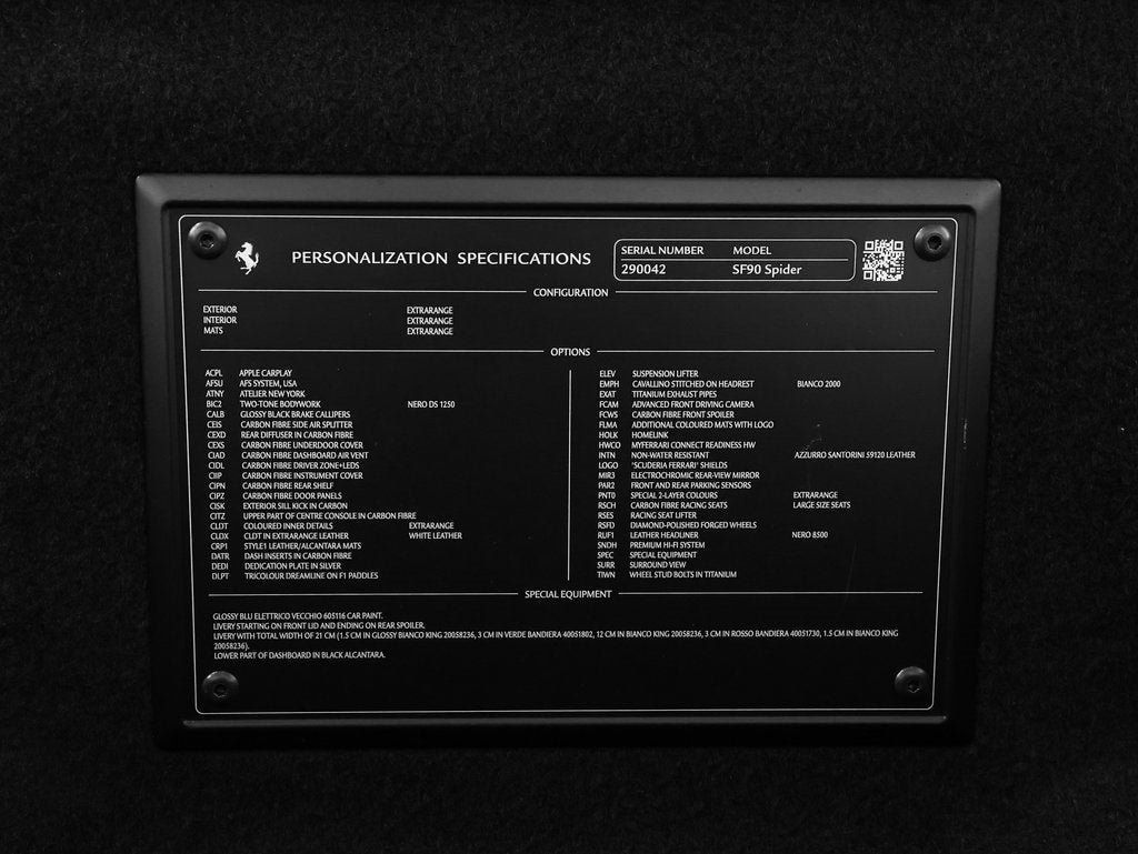 2023 Ferrari SF90 Spider Base