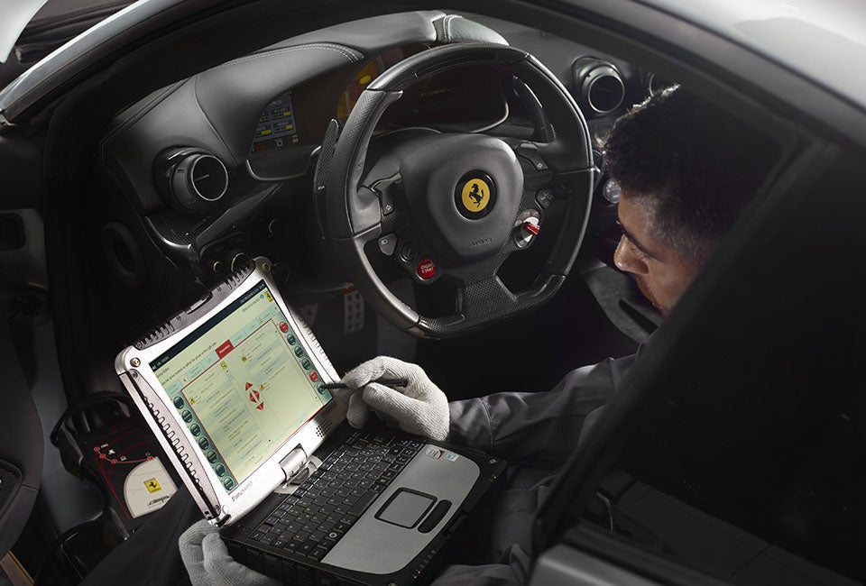 Ferrari Service Mechanic