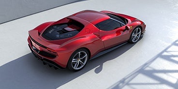 Red Ferrari 296 GTB Front in St. Louis MO