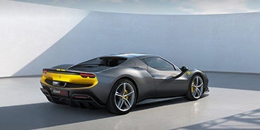 Ferrari 296 GTB Front Side View in St. Louis MO