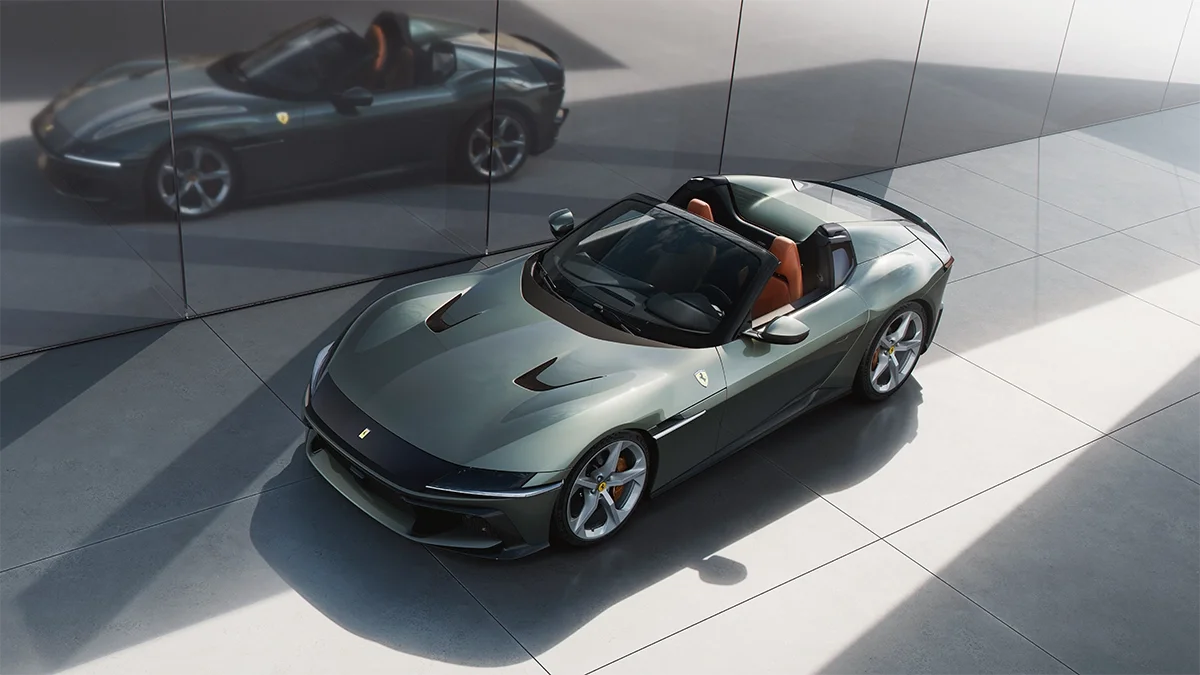  Ferrari 12Cilindri spider display St. Louis MO